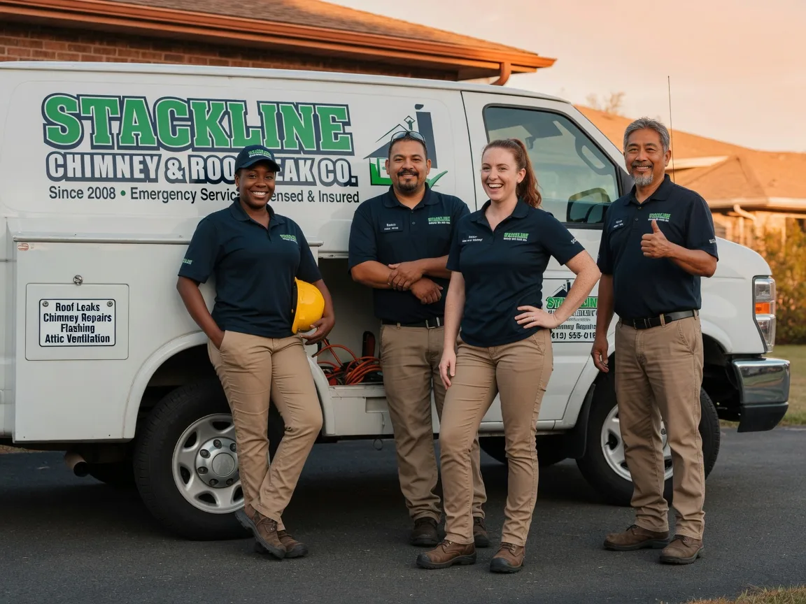 Chimney flashing repair company in Utica, OH